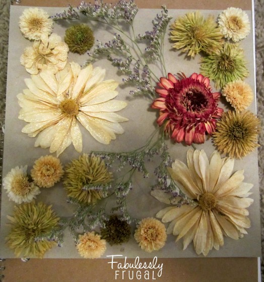 Flower lay-out