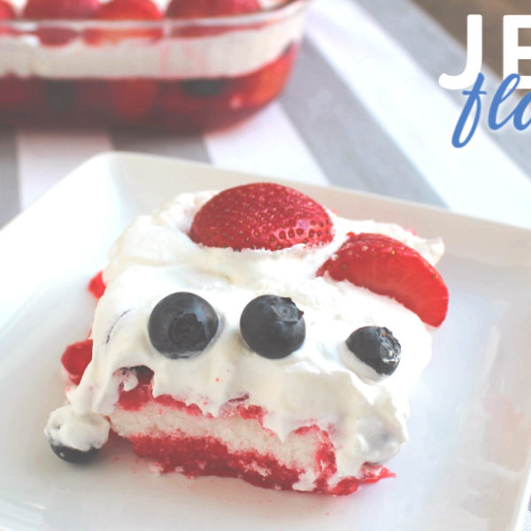 Jello flag cake recipe