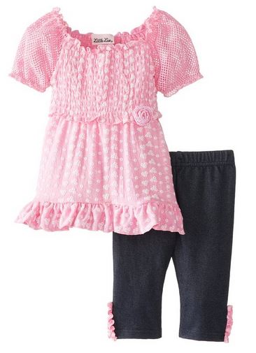 Rene Rofe Baby Girl Clothing Sets and Leggings Free With Promo Code