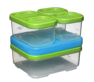 rubbermaid stacking containers for school lunches