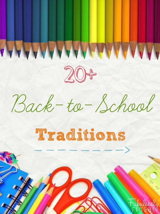 Back to School Traditions