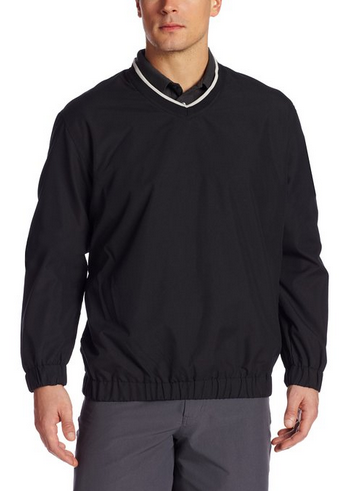 PGA TOUR Men's Long Sleeve Sweater with Neck Tipping