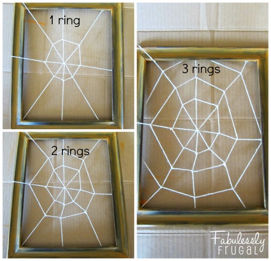 Spider Web Frame- web rings
