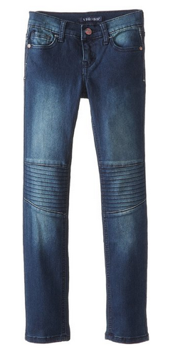 Vigoss Big Girls' Skinny Moto Jeans