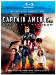 captain america the first avenger blu-ray dvd combo