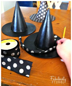 DIY Floating Witch Hats Tutorial