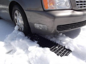 Mud snow track