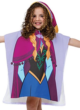 Princess Anna Hooded Bath Poncho