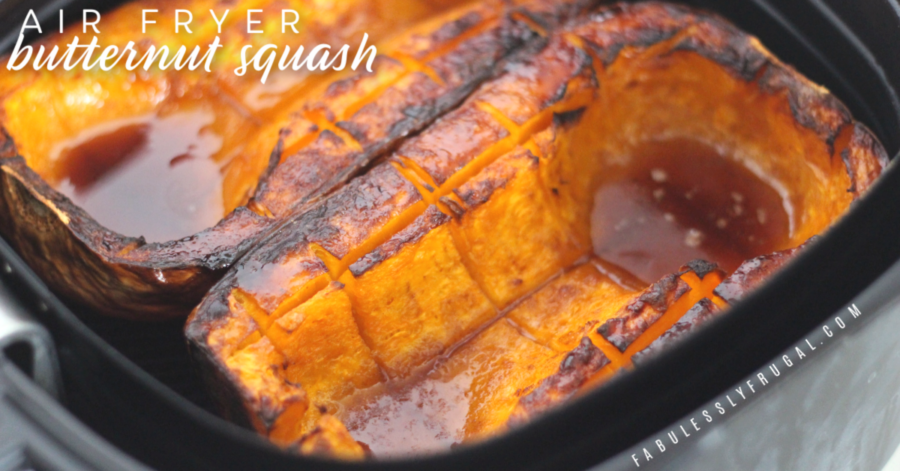 perfect air fryer butternut squash