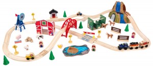 Kidcraft train set