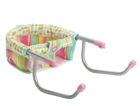 Manhattan Toy Baby Stella Time to Eat Table Chair Accessory and Playset for Nurturing Dolls resized