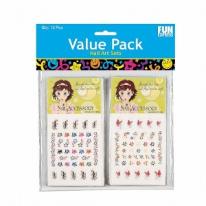 12 Nail Art Decal Sets (540x540)