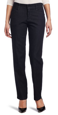 Lee Women's Petite Misses Relaxed Fit Plain Front Pant