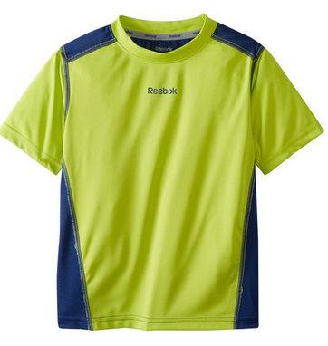Reebok Little Boys' Pin Hole Mesh Tee