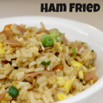 Easy ham fried rice recipe