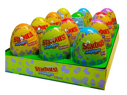 Starburst eggs