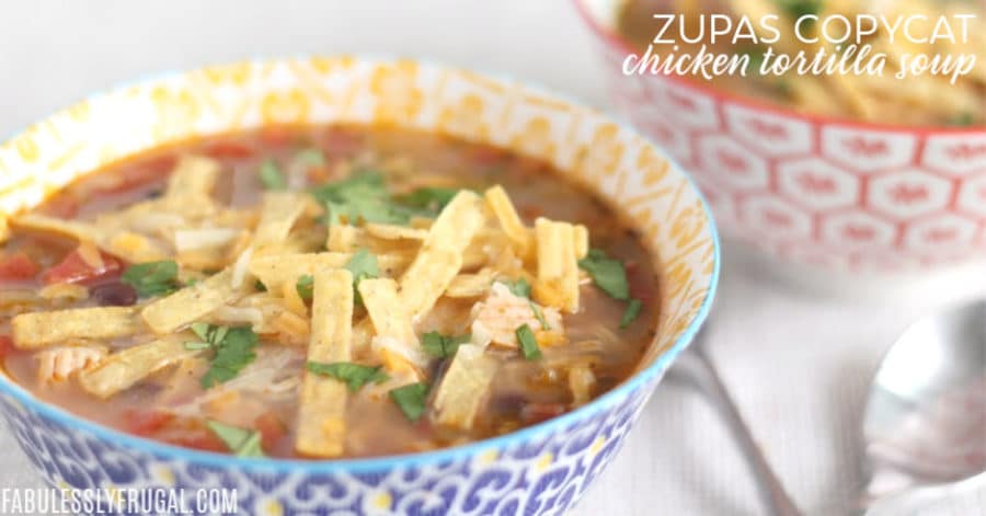 Zupas Copycat Recipe Yucatan Chicken Tortilla Soup