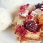 Berry croissant breakfast bake recipe