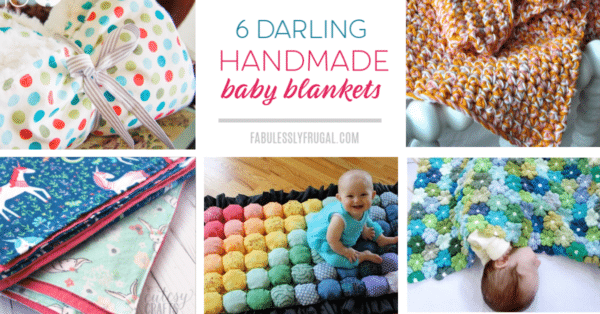 Easy DIY baby blanket ideas
