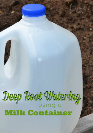 Deep Root Watering Milk Containter