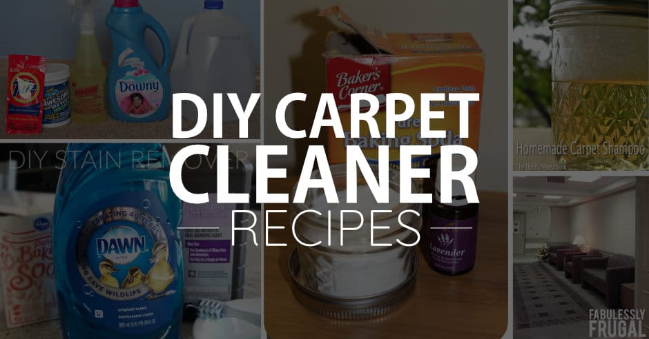 Best Homemade Carpet Cleaner Solution - HappyMoneySaver