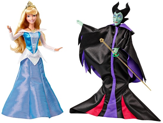 Sleeping Beauty and Maleficent Dolls