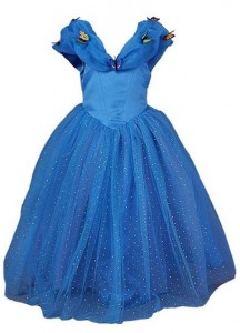 beautfiul blue cinderella dress