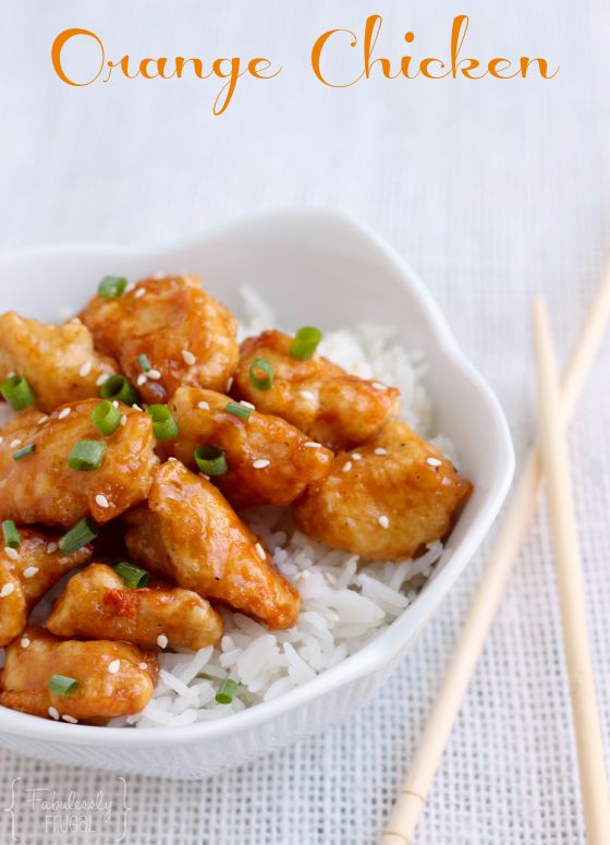 Orange Chicken Copycat Recipe Recipes Fabulessly Frugal