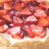 strawberry cream puff cake