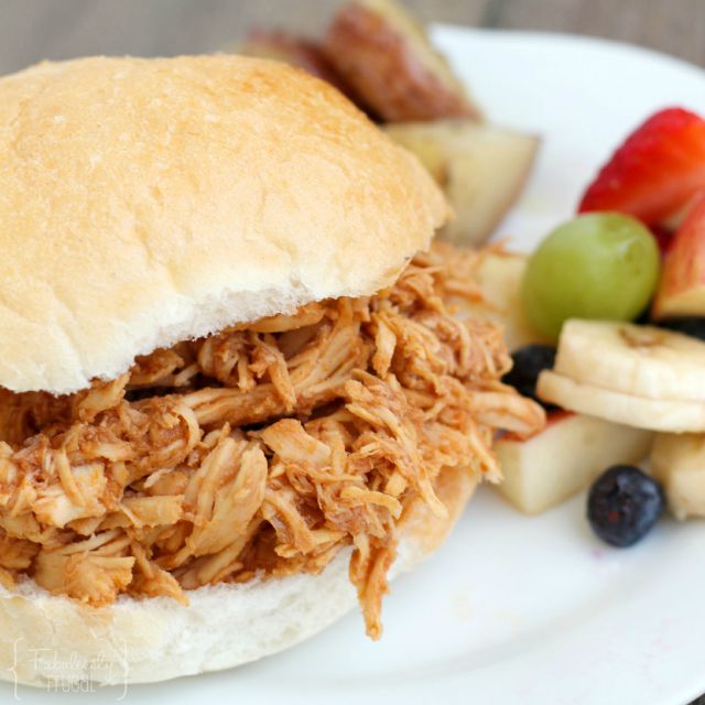 Pulled BBQ Chicken Recipe {Slow Cooker} - Fabulessly Frugal