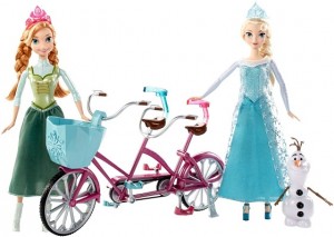 elsa and anna bikes