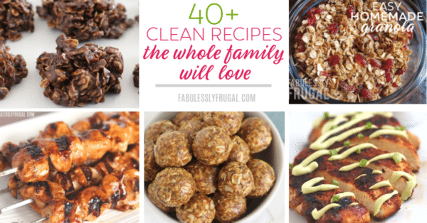 Clean eating recipes that are family friendly