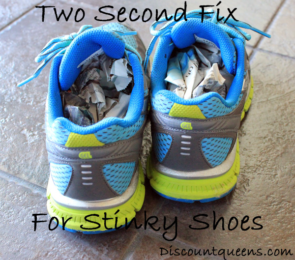 Quagga grootmoeder glans DIY Two Second Fix for Stinky Shoes! - Fabulessly Frugal
