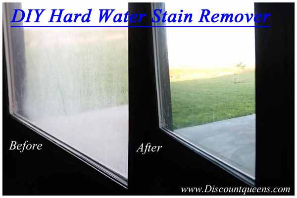 How to remove hard water stains from glass shower doors - WD-40