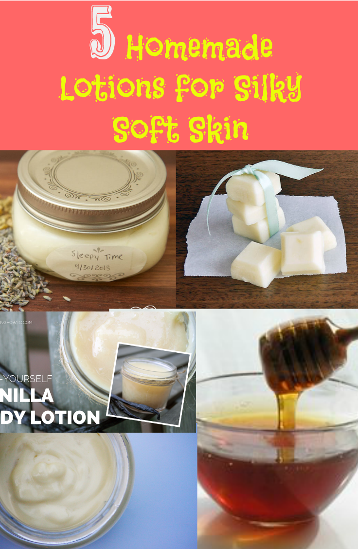 5 Homemade Lotions for Silky Soft Skin - Fabulessly Frugal