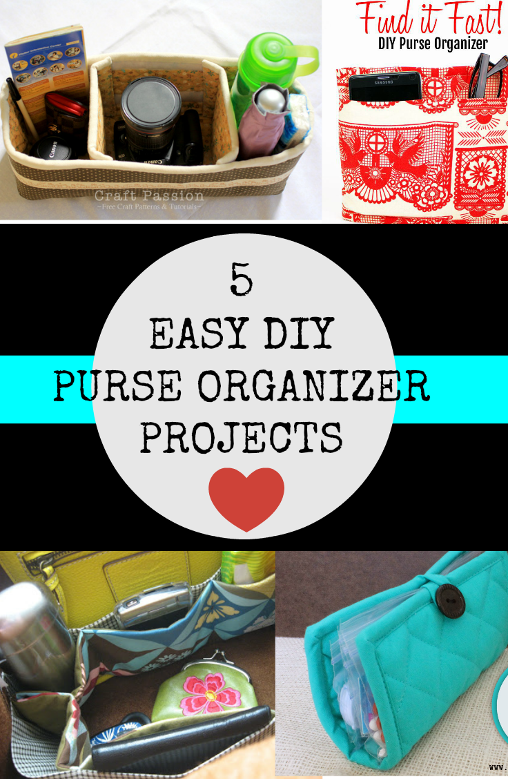 How To Make A Purse Organizer Insert