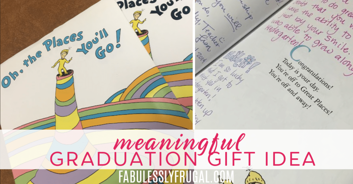 Oh The Places You'll Go Graduation Gift Idea with a Twist ...