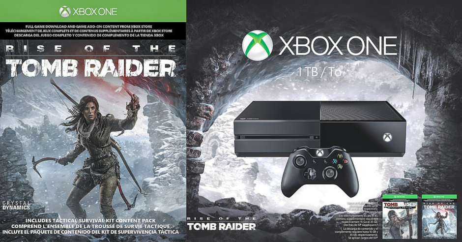 Xbox One Rise of the Tomb Raider Bundle - Fabulessly Frugal