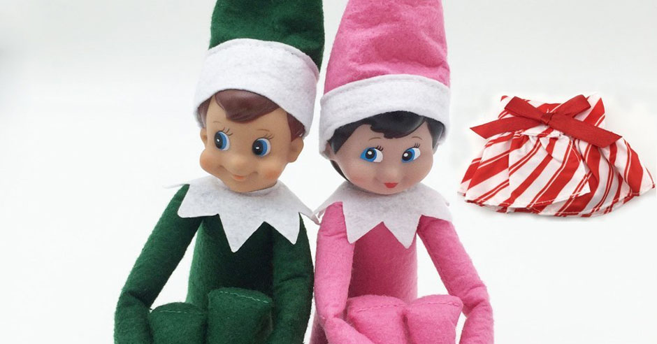 elf doll pink