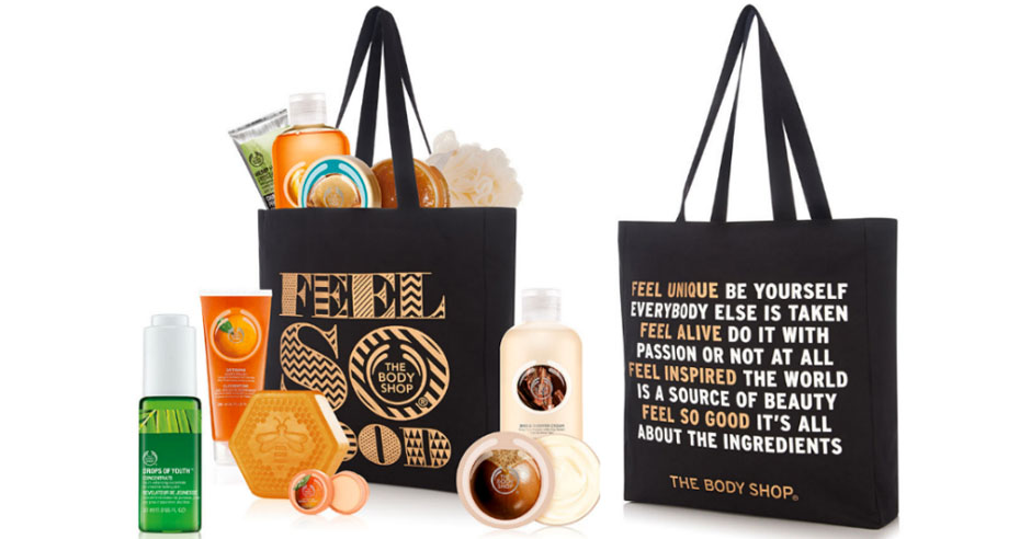 tote bag the body shop