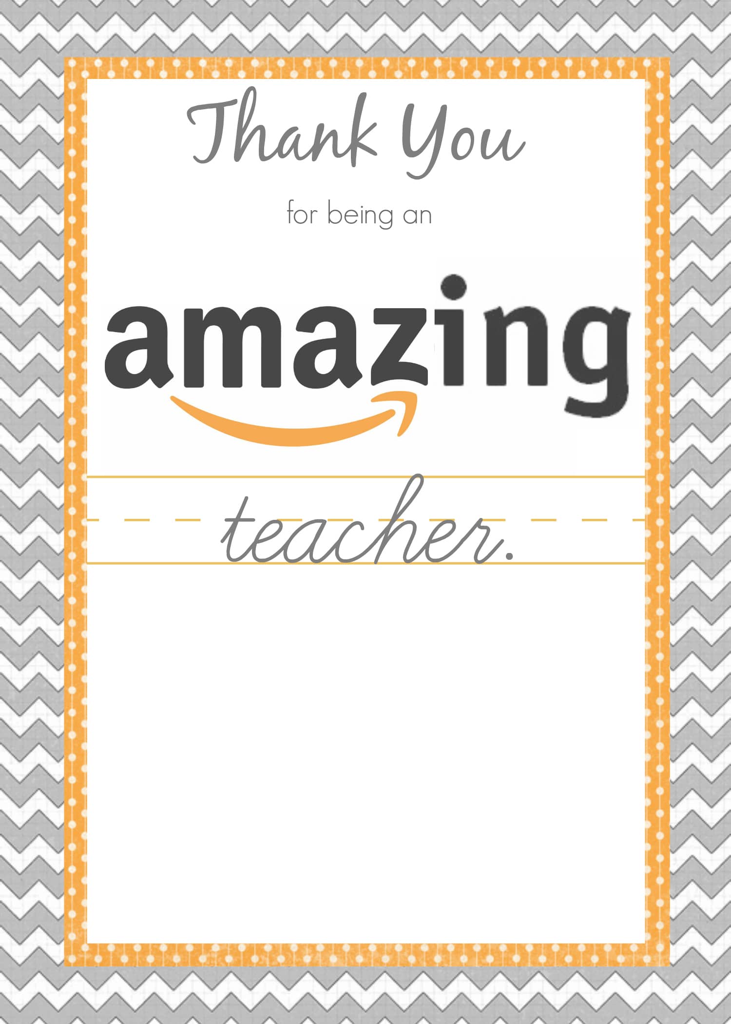 Gift Cards for Teachers + 12 Printable Card Holders Fabulessly Frugal