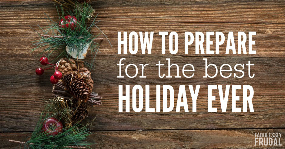 Preparing for the Holidays