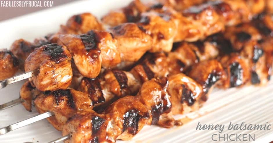 Grilled Balsamic and Honey Glazed Chicken - Asili Glam