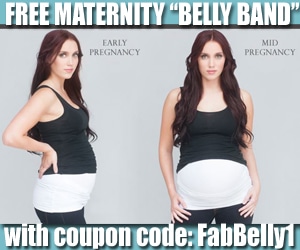 free maternity band