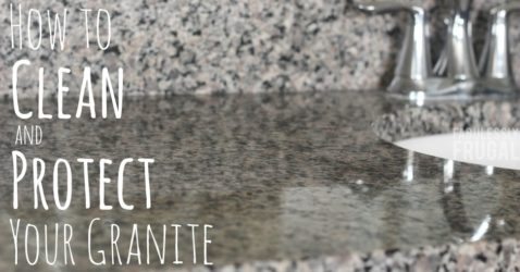 How to clean and protect granite