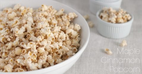 Cinnamon popcorn recipe
