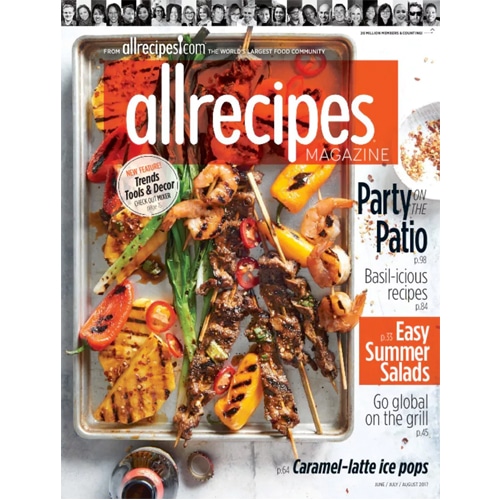 Allrecipes Magazine Subscription $8 (Reg. $59.88)
