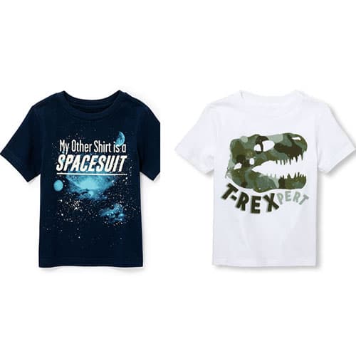 The Children’s Place: Kid’s Graphic Tees $2.99 (Reg. $9.50)