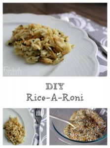 DIY homemade rice-a-roni mix recipe