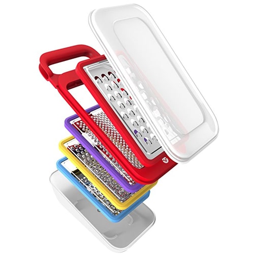 Vremi 5 Piece Cheese Grater Set with Container $8.99 (Reg. $34.99) -  Fabulessly Frugal